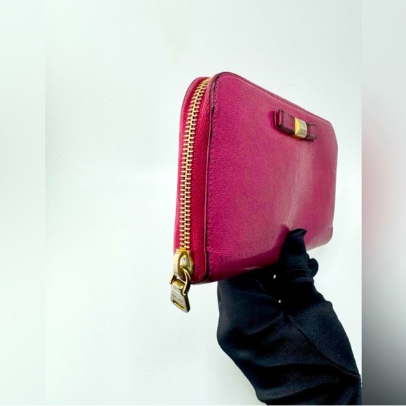 MIU MIU Fuchsia Wallet, GUC - Picture 5 of 12